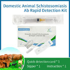Vinnige opsporingskaart voor schistosoma-antilichamen bij huisdieren leverancier