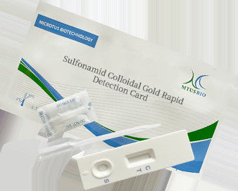 Sulfonamide-colloïdale gouden snelle opsporingskaart leverancier