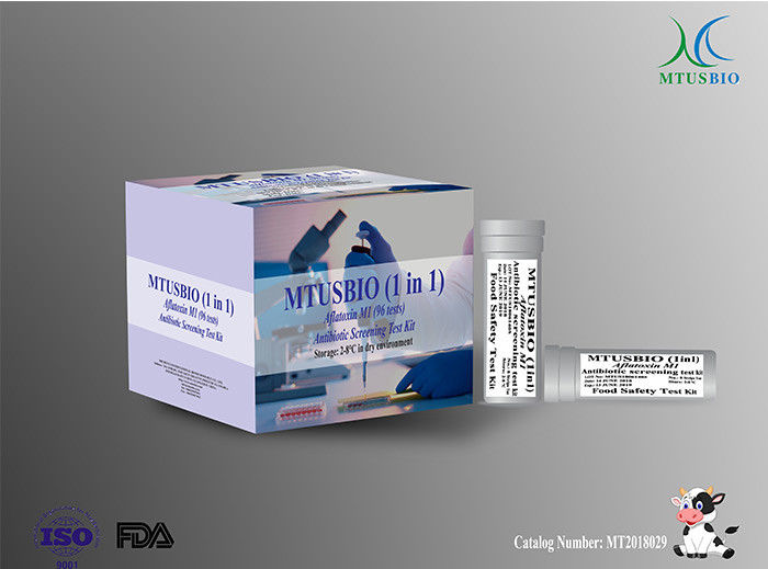 Aflatoxin M1 (AFM1-0.3) de Antibiotische Goedgekeurde Uitrustingen MT2015029 ROSH van de Melktest leverancier