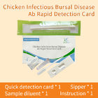 Infectieuze borstziekte van kippenAb Rapid Detection Card leverancier
